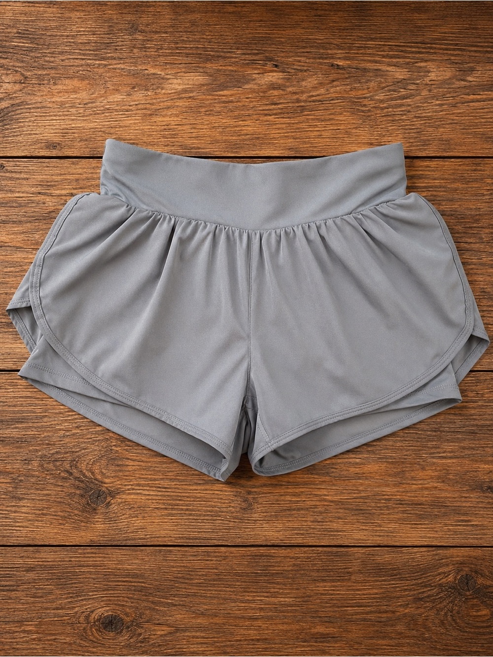 Cadmus Women’s Gray Athletic Running Shorts Size L